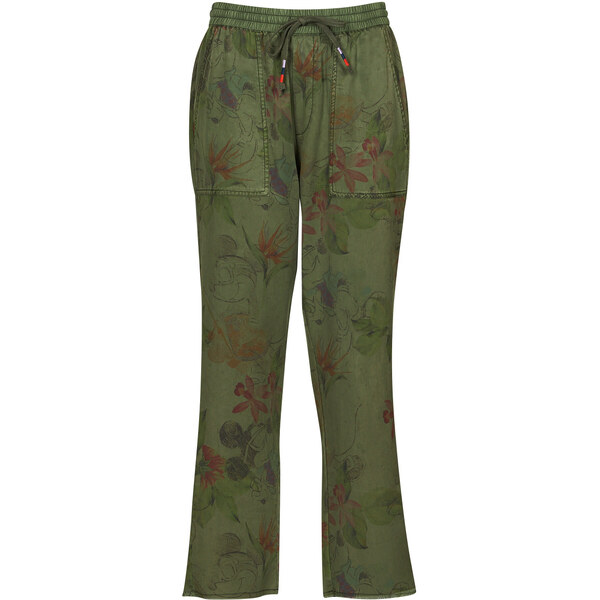 Desigual Nohavice päťvreckové PANT_MICKEY CAMO FLOWERS Desigual 62491276