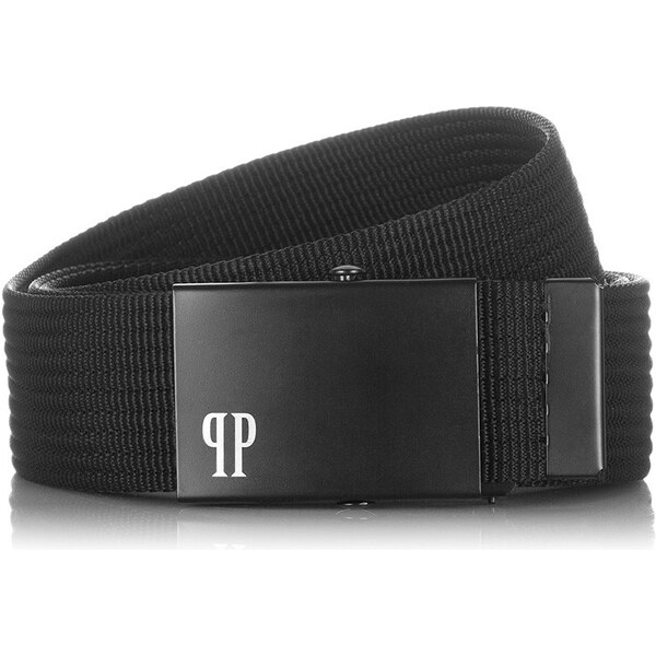 PAOLO PERUZZI Pánsky opasok PW-23-125 | čierna PW-23-125 36365425