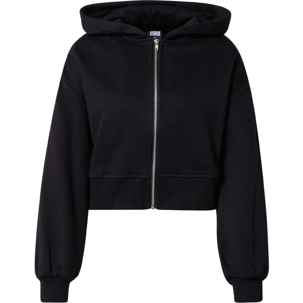 Urban Classics Tepláková bunda čierna 57075163