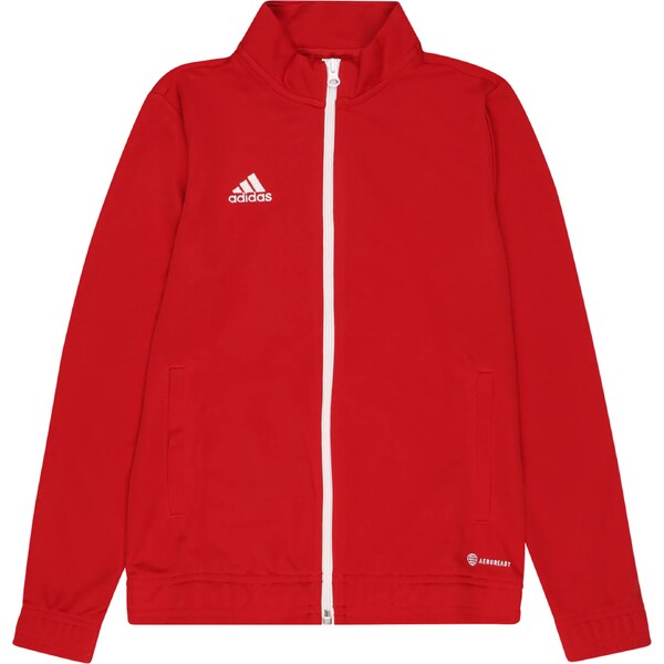 ADIDAS PERFORMANCE Športová bunda Entrada 22 jasne červená / biela 64457900