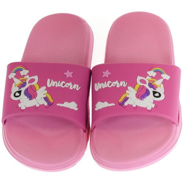 JOHN-C Detské ružové šľapky UNICORN 30-35 31116436