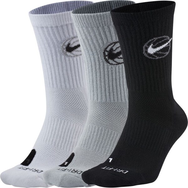 Nike Everyday Crew Socks - Unisex - Ponožky Nike - Viacfarebné - 66355643