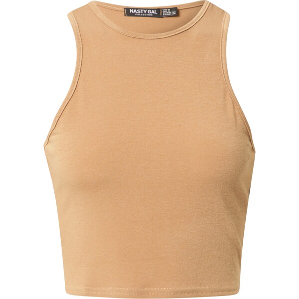 Nasty Gal Top svetlohnedá 54629810