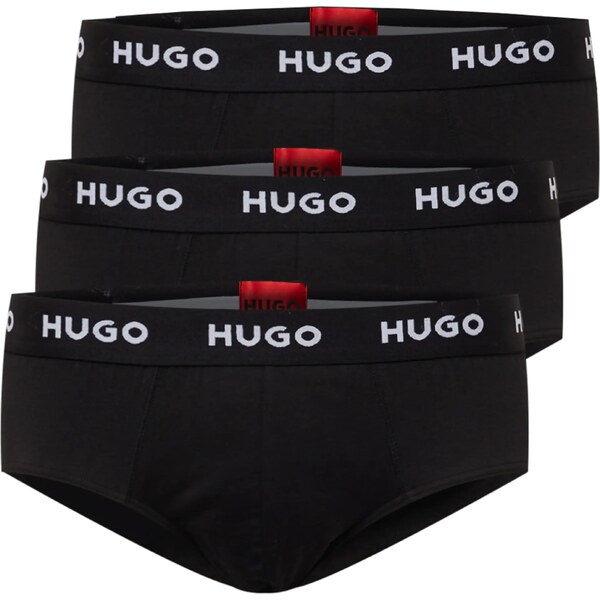 HUGO Nohavičky čierna / biela 31144135