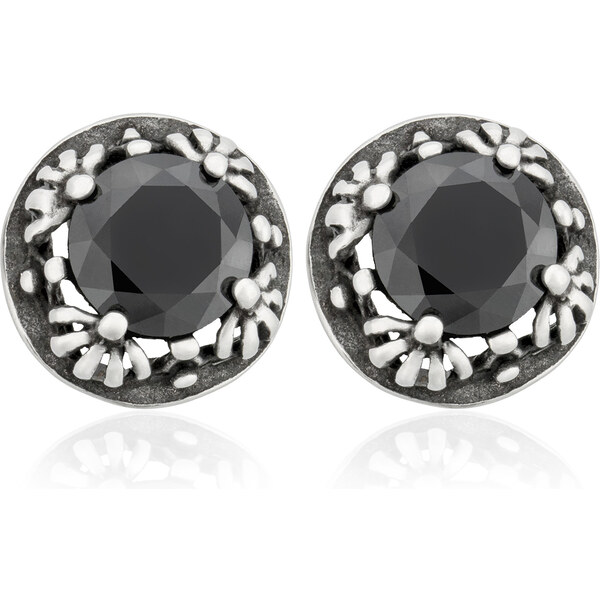 Lindas Jewelry Náušnice Black Retro Elegance chirurgická oceľ IN340 31157223