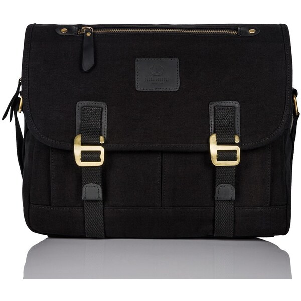 PAOLO PERUZZI Pánska taška cez rameno | čierna T-17-BL 31160533