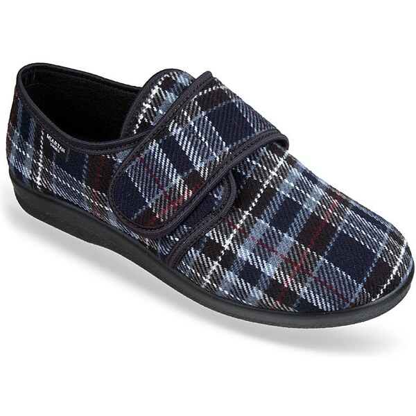 Mjartan Pánske celé uzavreté papuče na suchý zips- nezateplené 31601248