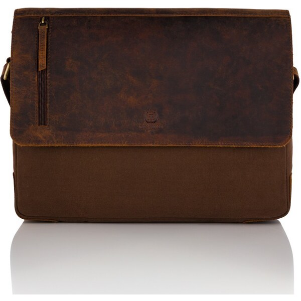 PAOLO PERUZZI Taška cez rameno | hnedá T-20-BR 31205932