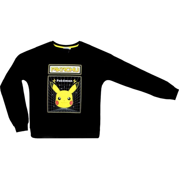 BASIC Čierna dámska mikina Pikachu Pokemon 31209227