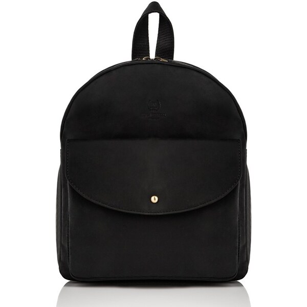 PAOLO PERUZZI Dámsky kožený vintage batoh | čierna T-18-BL 31214421