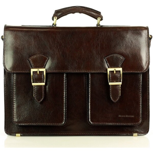 Mazzini Business MARCO MAZZINI Elegantná ručne vyrobená aktovka | 31264635