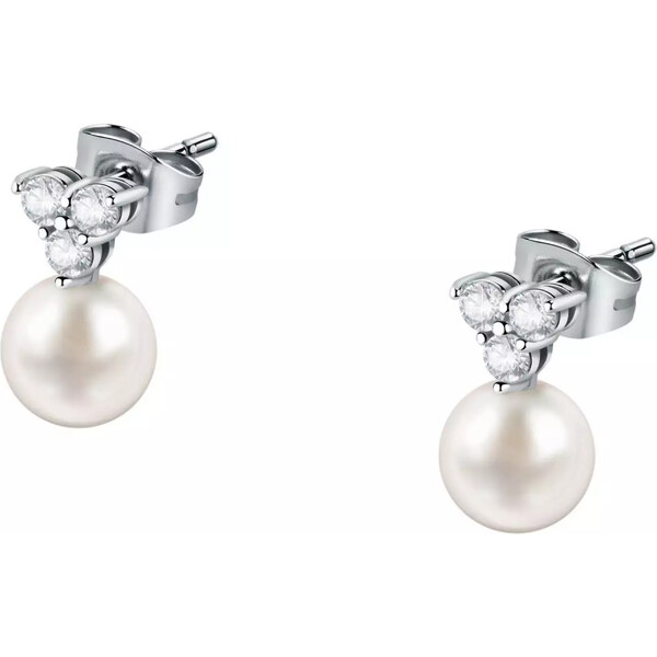 Morellato Pôvabné strieborné náušnice s perlami Perla SAER52 66583256