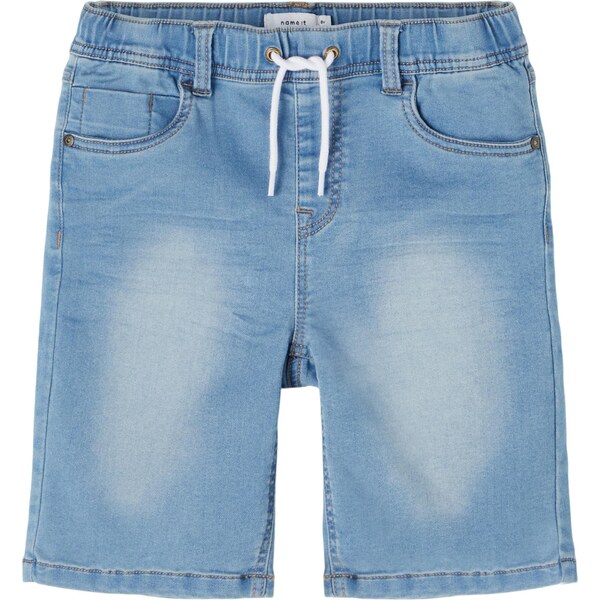 NAME IT Džínsy Ryan modrá denim / karamelová 32110029