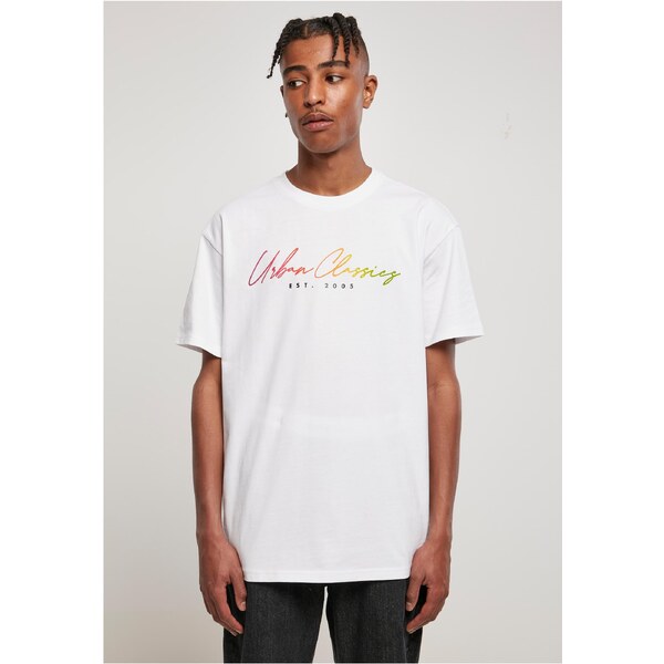 Urban Classics T-shirt with Script logo white 50680122