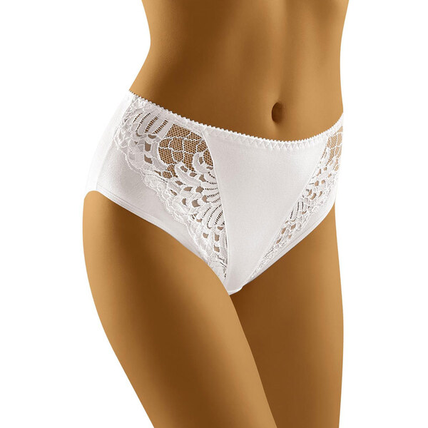 Glara Vysoké nohavičky s čipkou 31329153