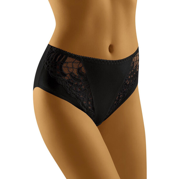 Glara Vysoké nohavičky s čipkou 31329154