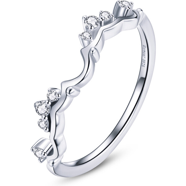 Olivie Strieborný prsteň DIADM 5836 31618955