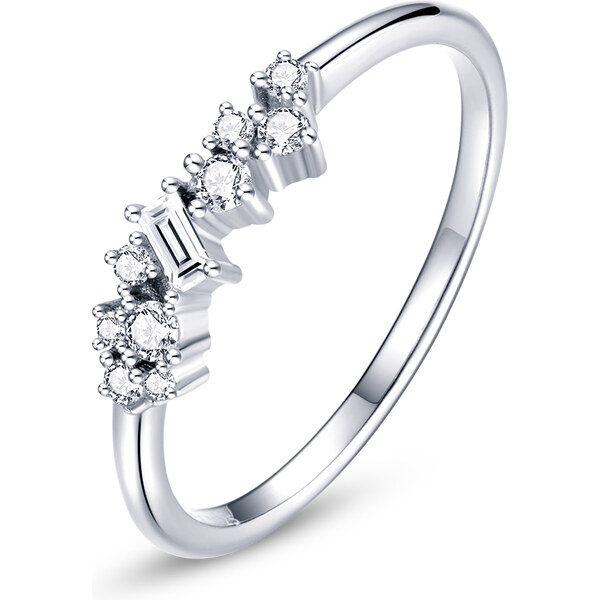 Olivie Strieborný prsteň TAURARI 5834 31618953