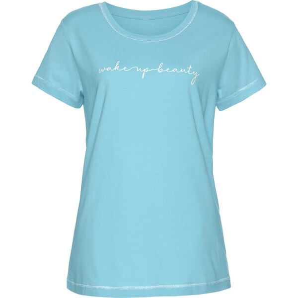 VIVANCE Tričká na spanie svetlomodrá / biela 54229791