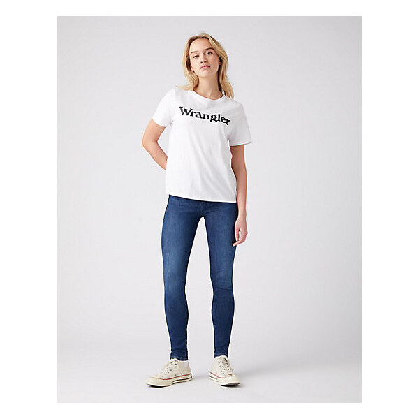 Dámske jeans WRANGLER W27HXR44Z HIGH RISE SKINNY GOOD NEWS 31593977