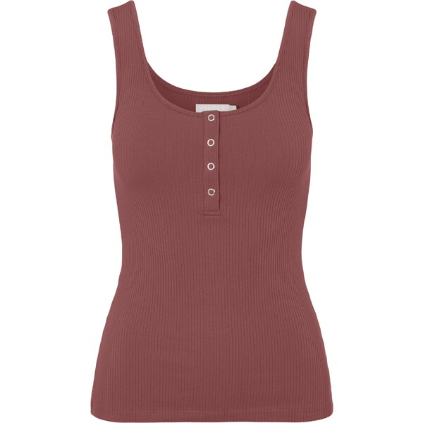 PIECES Top PCKitte gaštanová 31508704