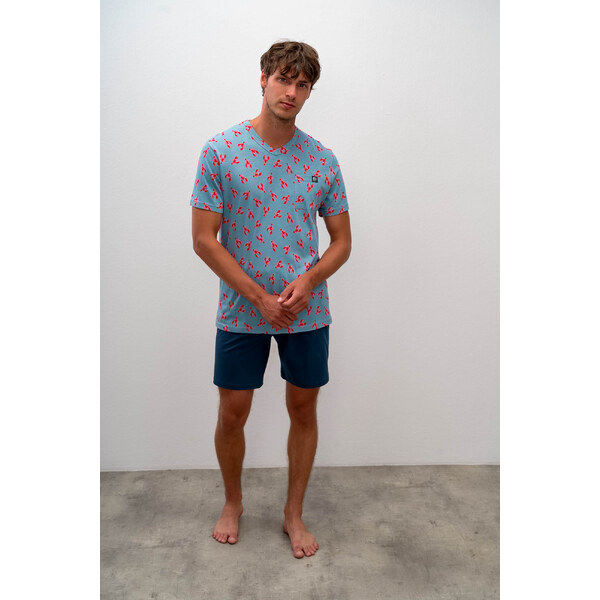 Pánska nočná košeľa 16612 - Vamp 31521585