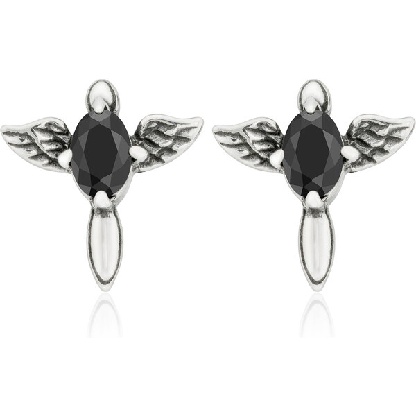 Sams Artisans Náušnice Cherub Wings chirurgická ocel INM034 31521883