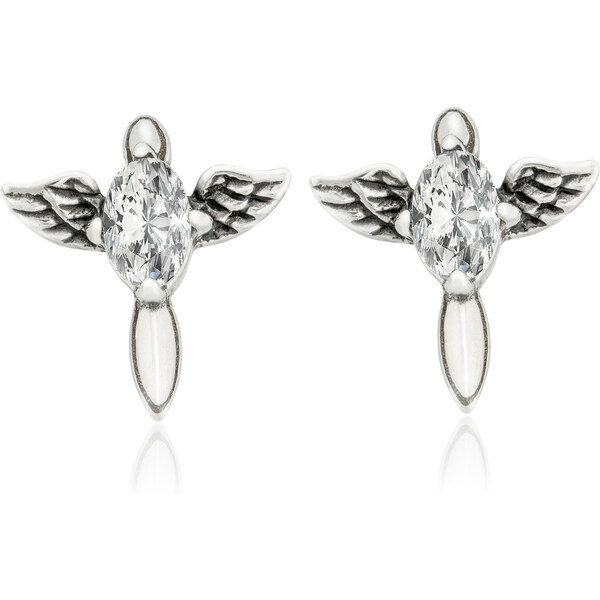 Sams Artisans Náušnice Angel Wings chirurgická ocel INM035 31521884