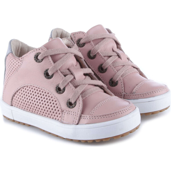 Detské kožené topánočky EMEL 2630B-9 ružová 46771381