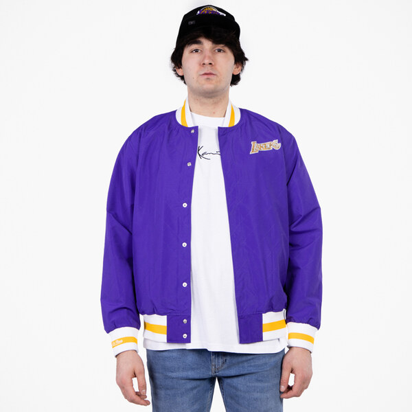 Mitchell & Ness 75th Anniversary Warm Up Jacket Los Angeles Lakers 66355712