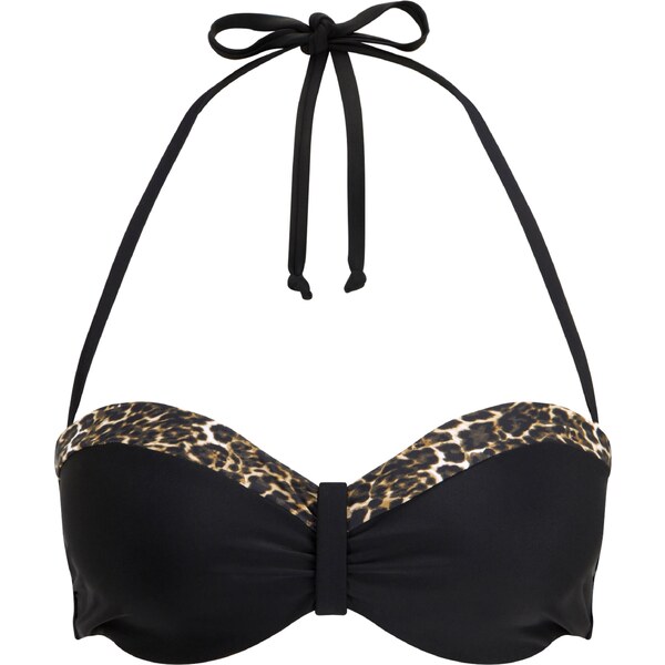 LASCANA Bikinový top Adele tmelová / hnedá / tmavohnedá / čierna 54225782