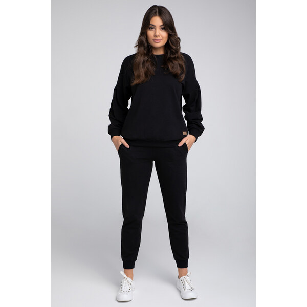 Italian Fashion Dámska tepláková súprava Parma čierna, Farba čierna 31586949