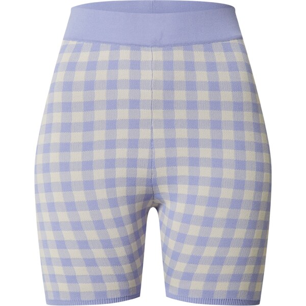 EDITED Nohavice Saida svetlomodrá / svetlosivá 32098067