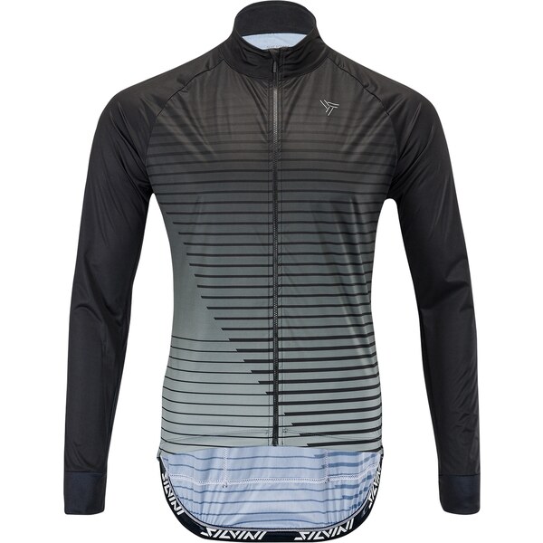 Pánska cyklo bunda Silvini Parina čierna/sivá 42926629