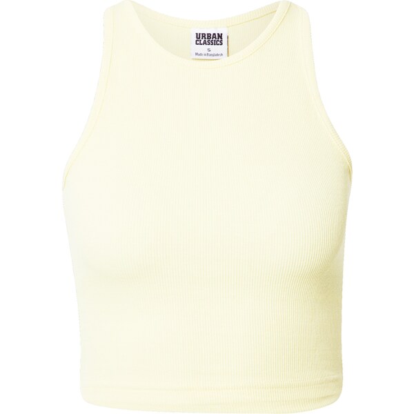 Urban Classics Top pastelovo žltá 54230307