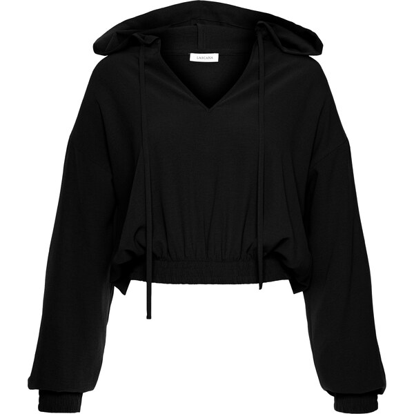 LASCANA Mikina čierna 66139031