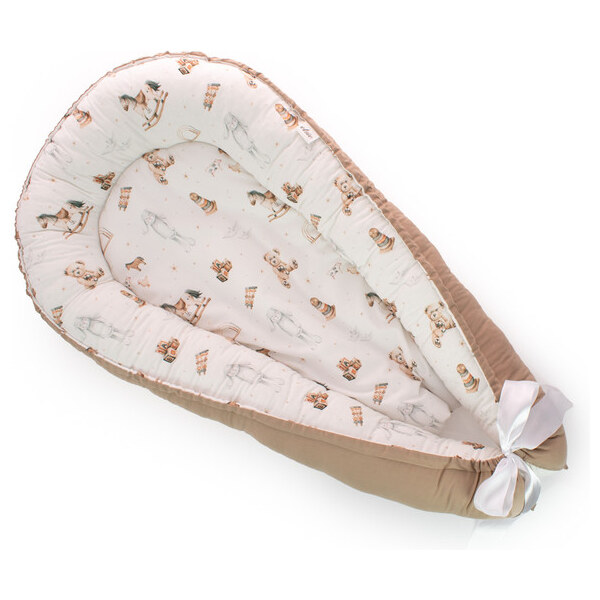 Elsie Hniezdo - bavlnené hnedé hračky 56925419