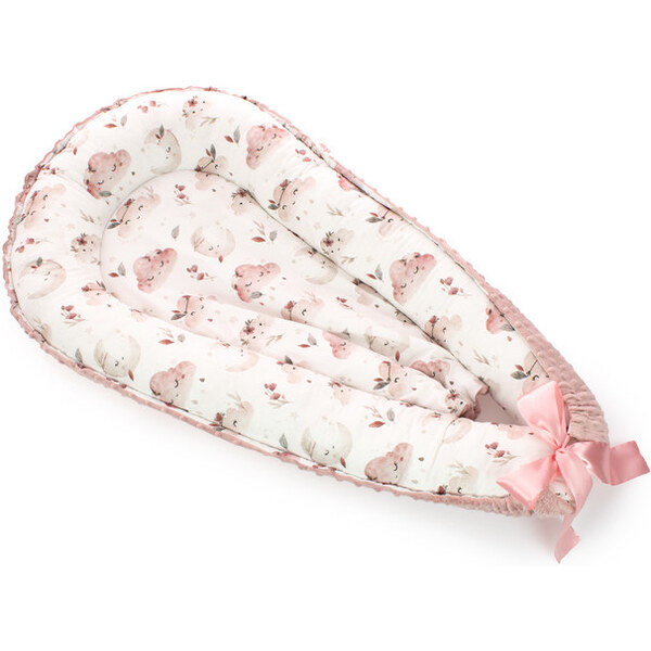 Elsie Hniezdo - Obláčik bavlnené s minky staroružové 56925423