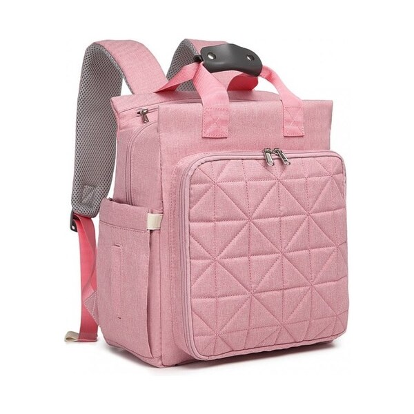 KONO MAMA ruksak - na baby výbavu ružový 46059444