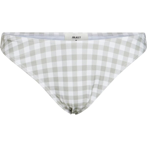 OBJECT Bikinové nohavičky Rasmine pastelovo zelená / šedobiela 54629776