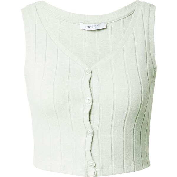 ABOUT YOU Top Dilane pastelovo zelená 54441632