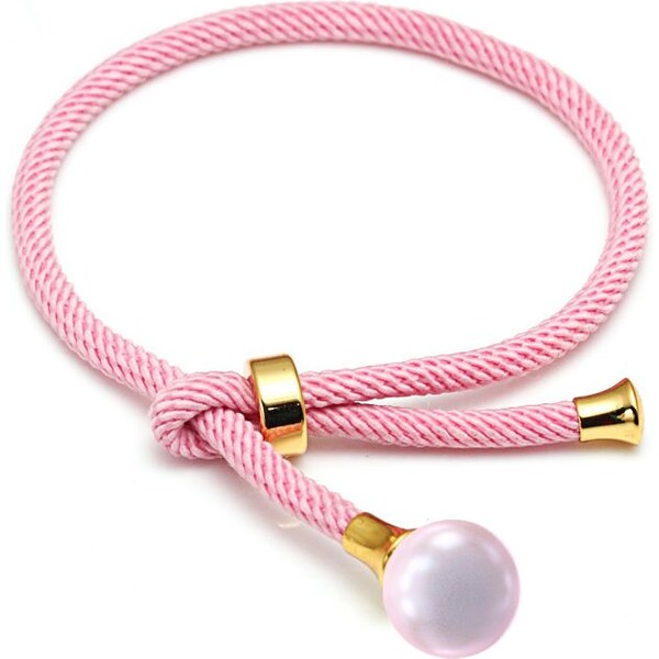 SWAROVSKI Elements Swarovski e. náramok s perlou Maracas, ružový 31797164