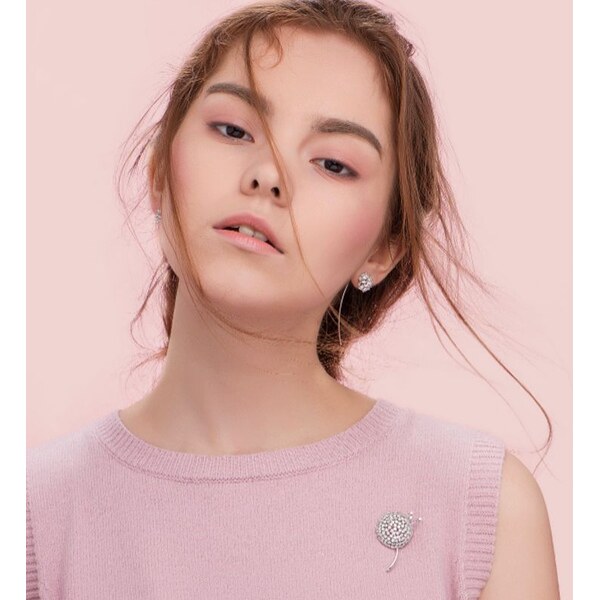 SWAROVSKI Elements Swarovski e. dámska brošňa Dandelion seb1072 65371767