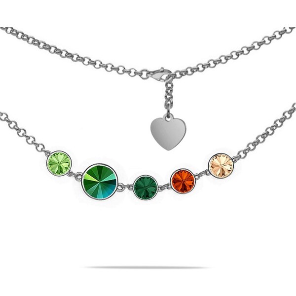 SWAROVSKI Elements Swarovski e. dámsky náhrdelník Spirit of Colours 31797152