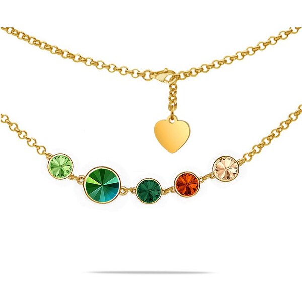 SWAROVSKI Elements Swarovski e. dámsky náhrdelník Spirit of Colours 31797153