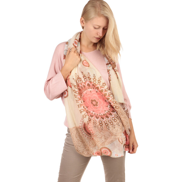 Glara Jemný kruhový šál 31797261