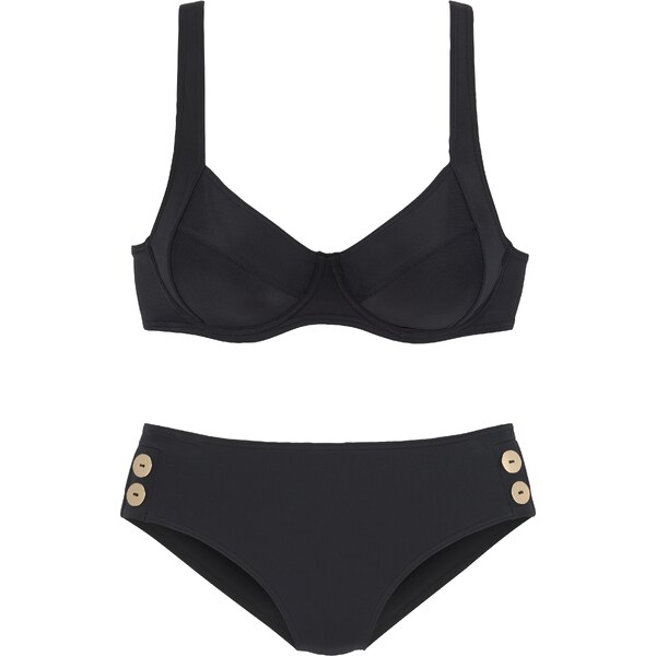 VIVANCE Bikiny béžová / čierna 54229480