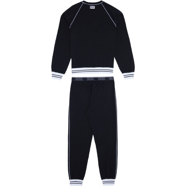 Pánske pyžamo A03892 - 0PCAF čierna s bielou - Diesel 31815670