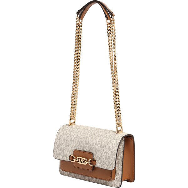 MICHAEL Michael Kors Taška cez rameno krémová / koňaková 37453208