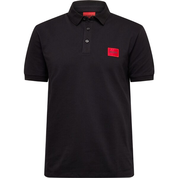 HUGO Tričko Dereso červená / čierna 31838791